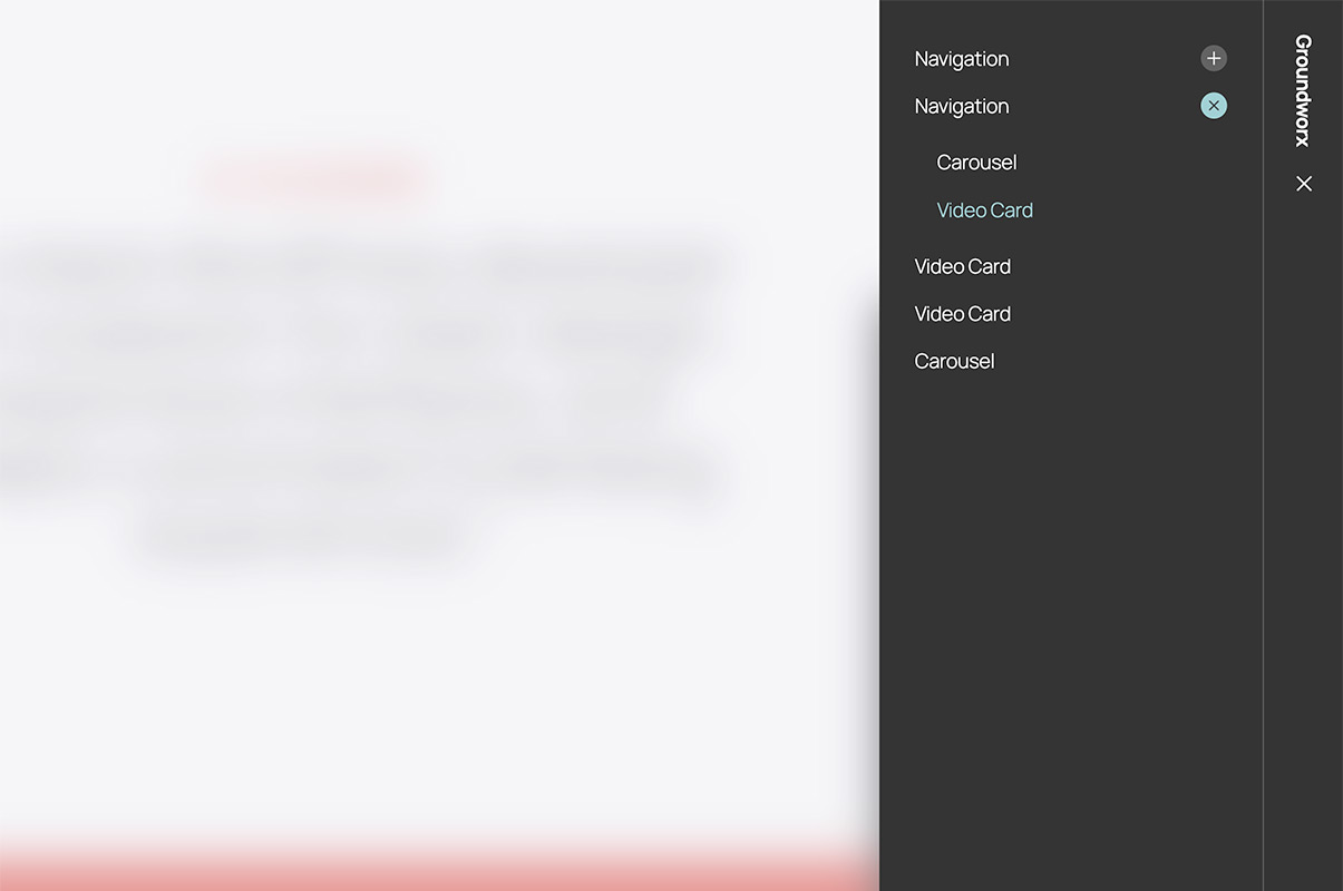 Groundworx Navigation Preview