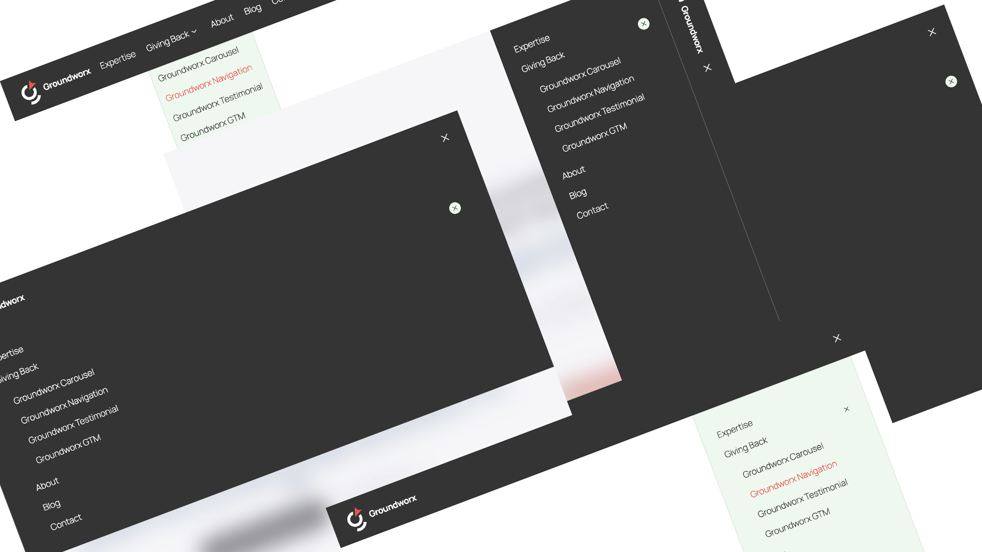 Groundworx Navigation Block