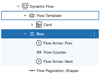 Carousel controls as gutenberb blocks