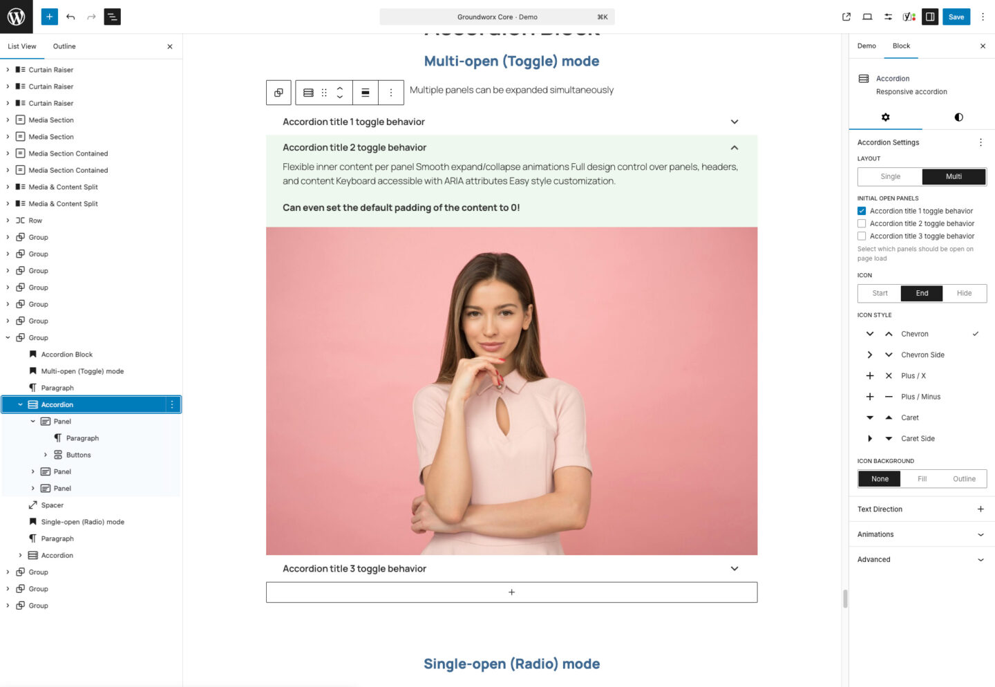Groundworx Accordion Multi