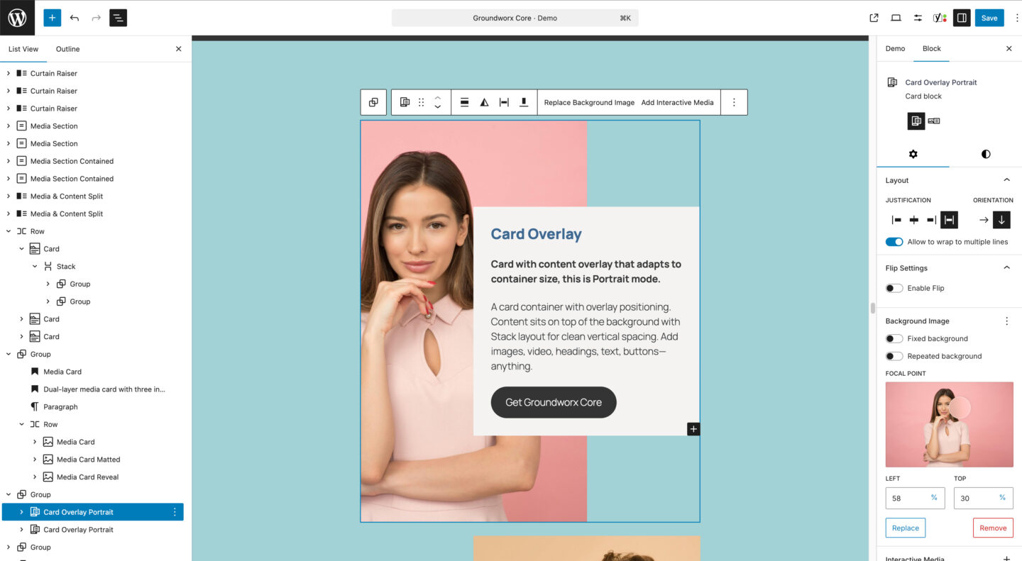 Groundworx Card Overlay