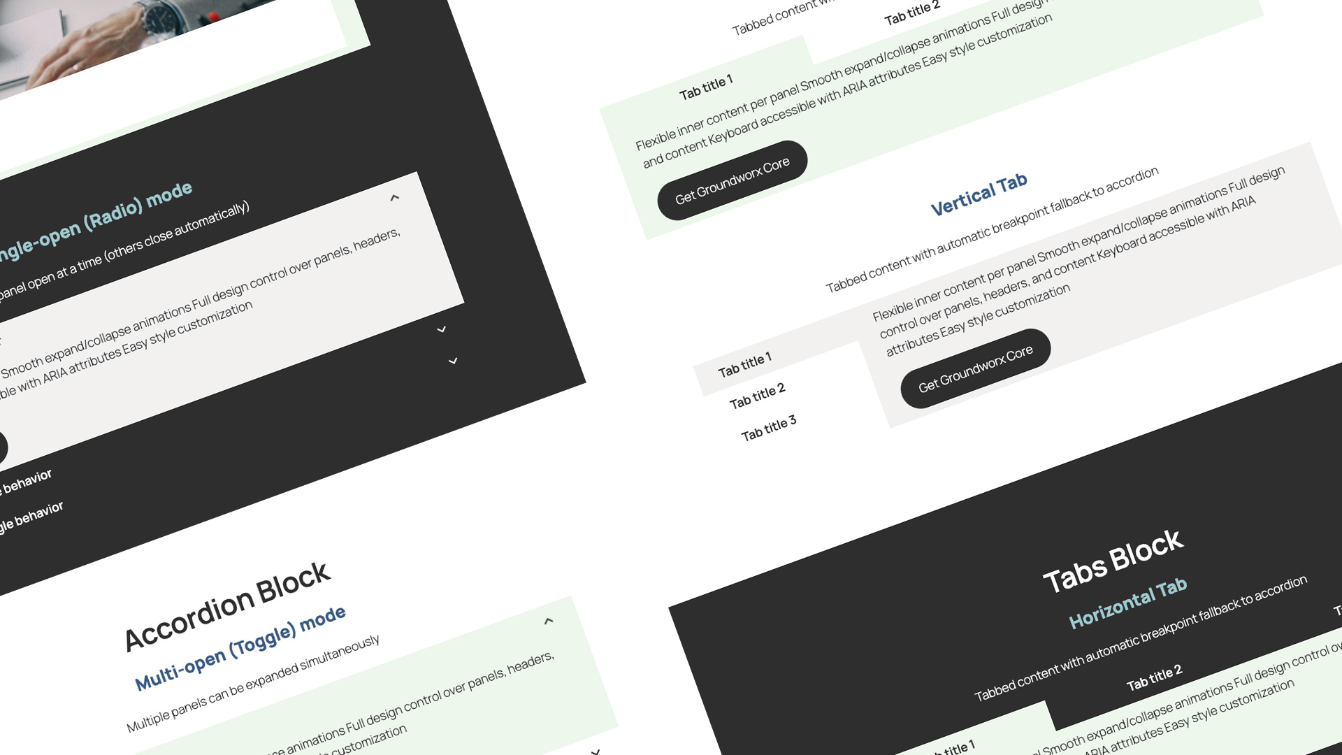 Groundworx Tabs Accordion