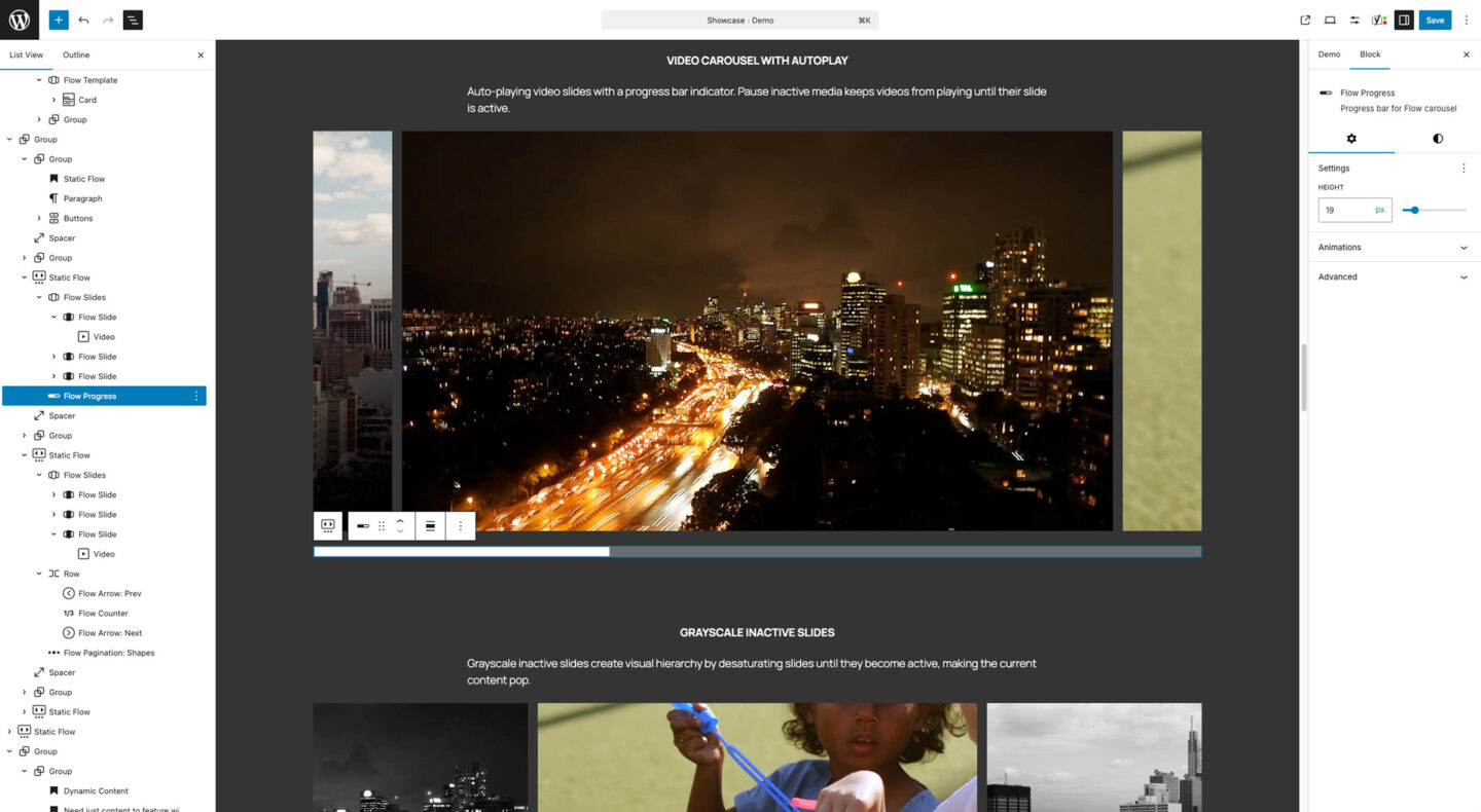 Groundworx Flow Progress