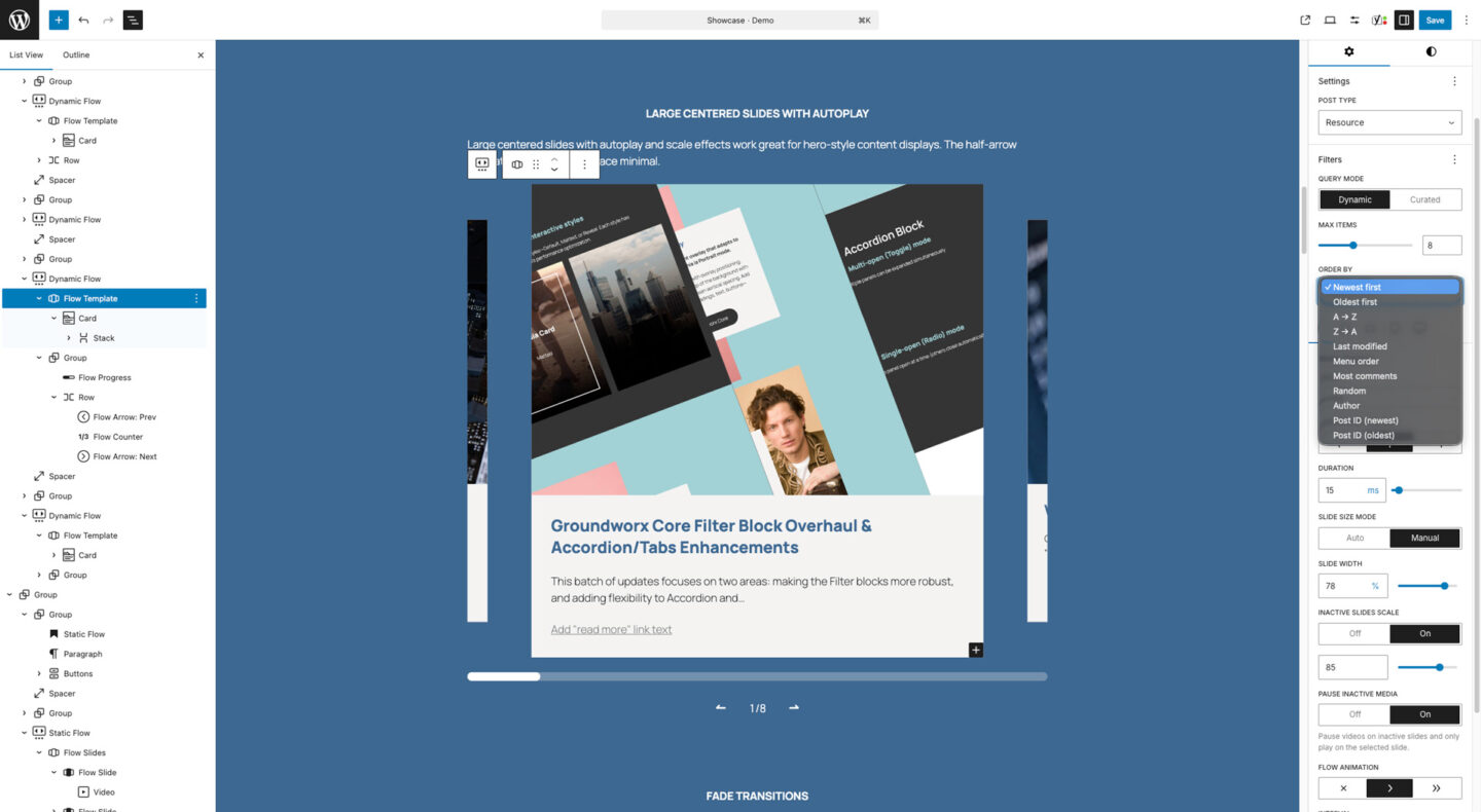 Groundworx Flow Template