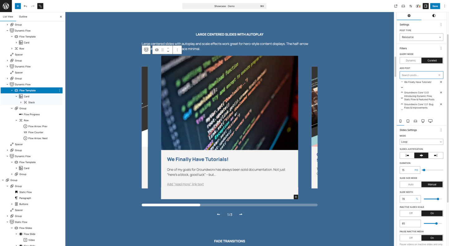 Groundworx Flow Template